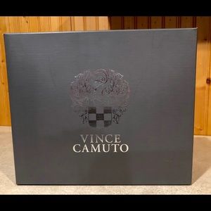 New Vince Camuto fringe black fringe boots